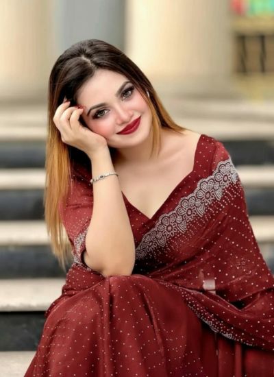 পিওর জর্জেট শাড়ি এর ছবি